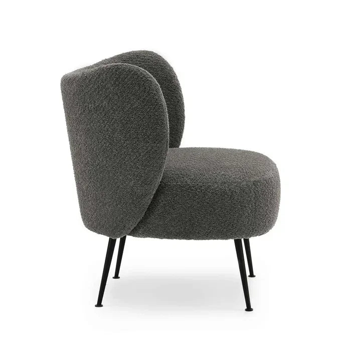 Grey Collin Accent Chair - All India Decor