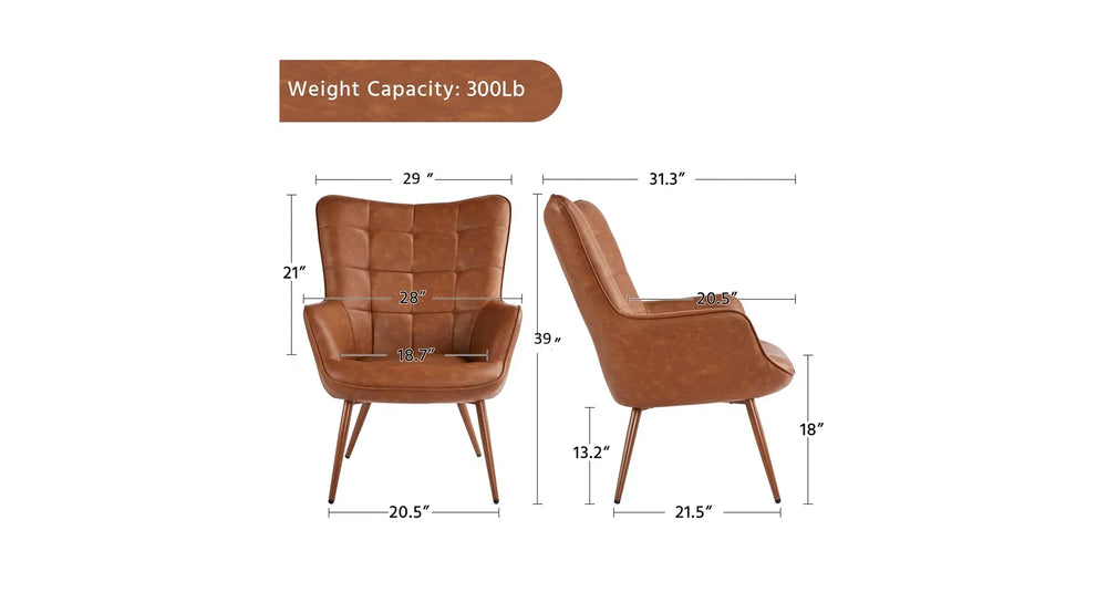 Brown Lapis Accent Chair - All India Decor