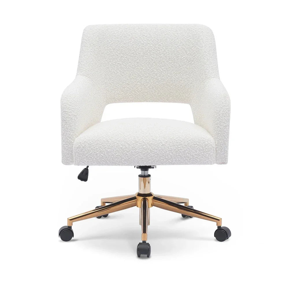 White Lotsee Task Chair - All India Decor