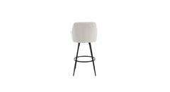 White Color Cayden Bar Stool - All India Decor