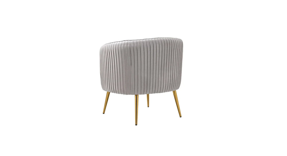Grey Leiser Accent Chair - All India Decor