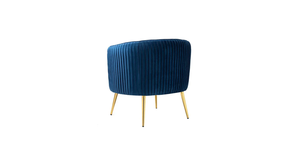 Blue Leiser Accent Chair - All India Decor