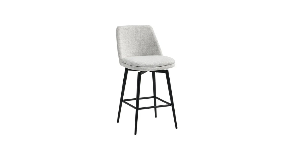 White Color Mccain Bar Stool - All India Decor