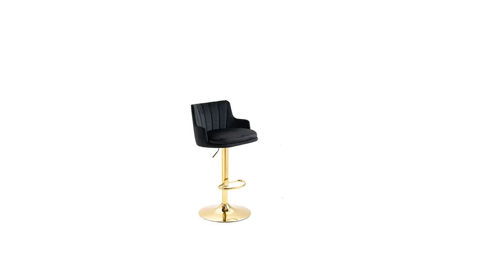 Black Color Oliver Bar Stool - All India Decor