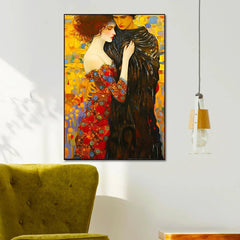 Beautiful Eternal Love Amidst Nature's Harmony Oswaldo Guayasamin's Canvas Wall Paintings & Arts - All India Decor