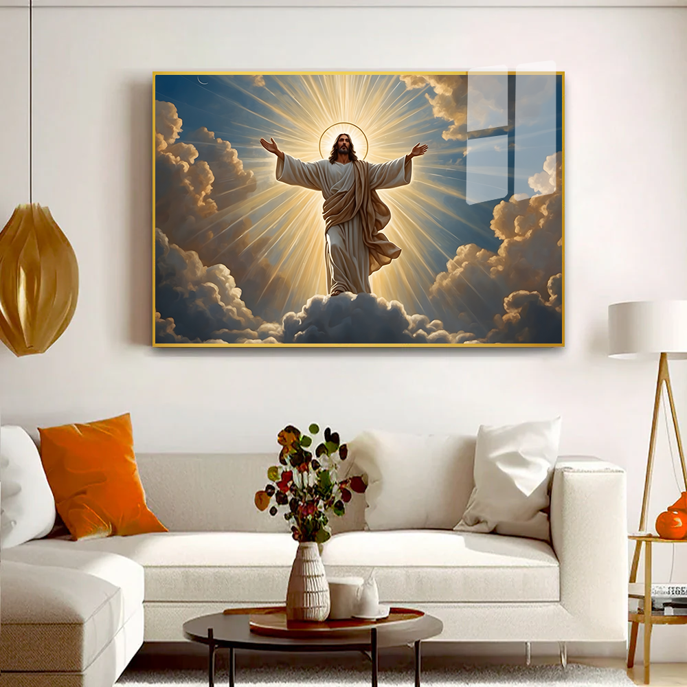 Faithful Refuge Jesus Acrylic Wall Paintings & Art