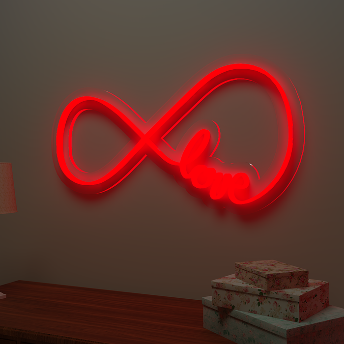 Infinity Love Neon Light (Available in Multiple Colors)