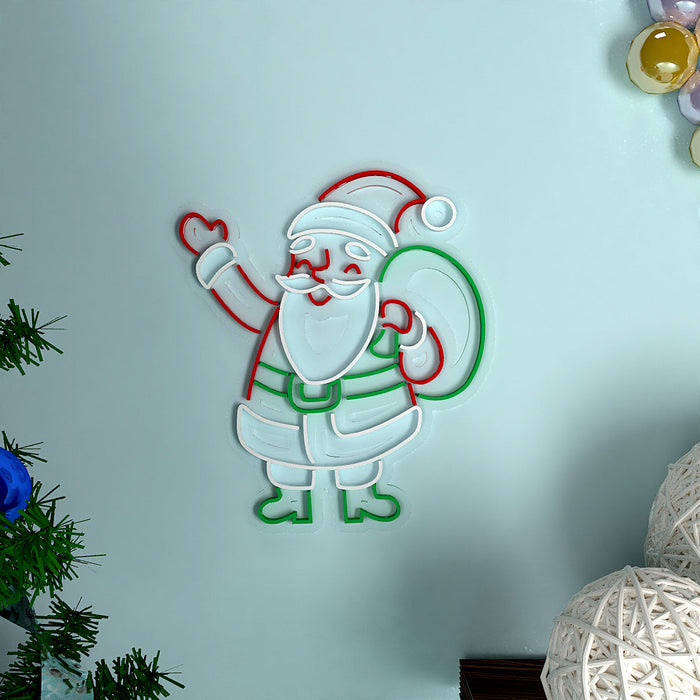 Merry Christmas Santa LED Neon Light