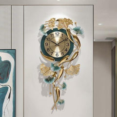 Vertical Fish Designer Wall Clock - All India Decor