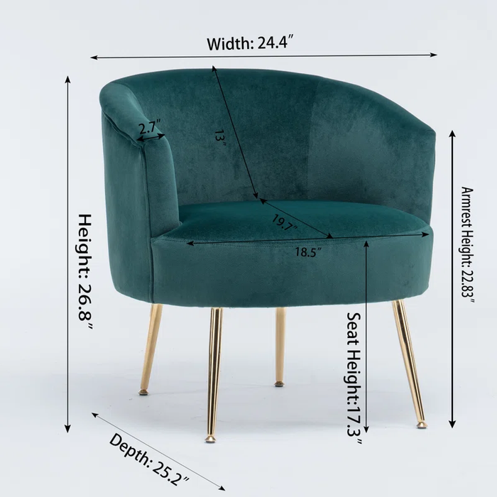 Green Jiba Accent Chair