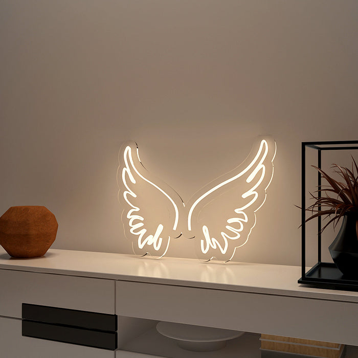 Angel Wings Neon LED Light (Available in Multiple Colors)