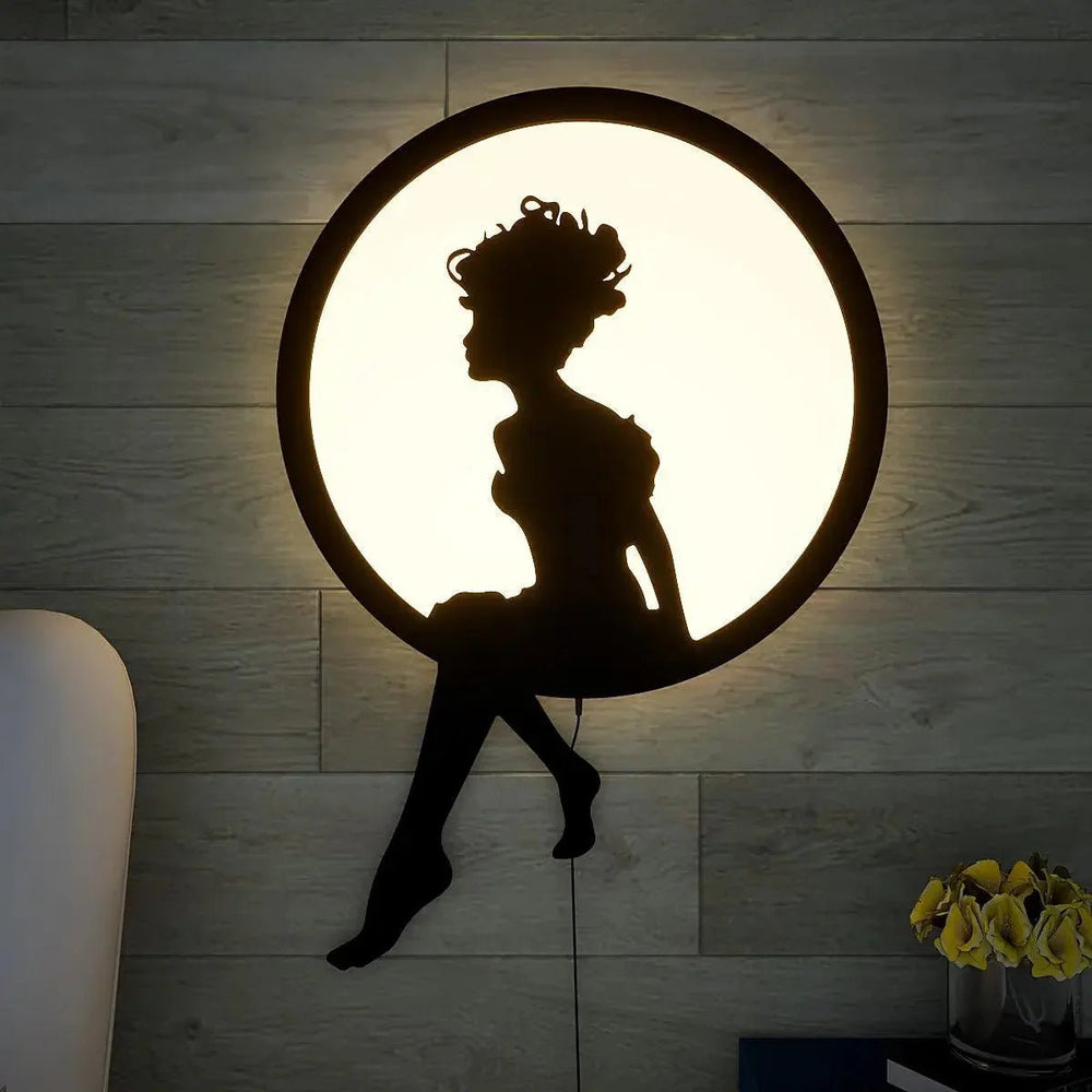 Beautiful Angel High - Quality LED Wall Light - All India Decor