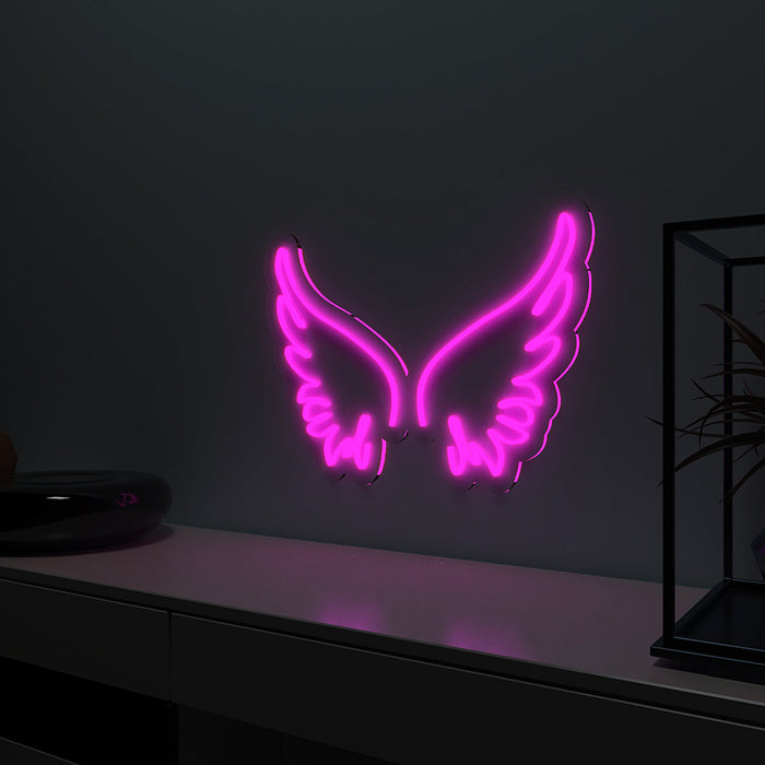 Angel Wings Neon LED Light (Available in Multiple Colors)