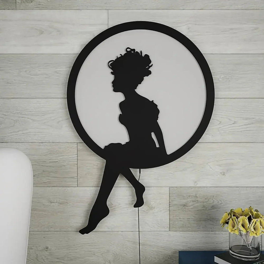 Beautiful Angel High - Quality LED Wall Light - All India Decor