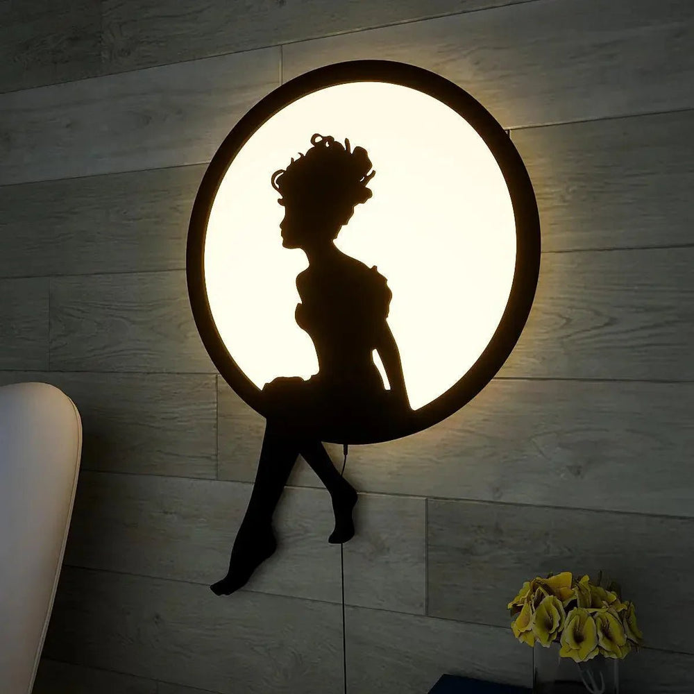 Beautiful Angel High - Quality LED Wall Light - All India Decor