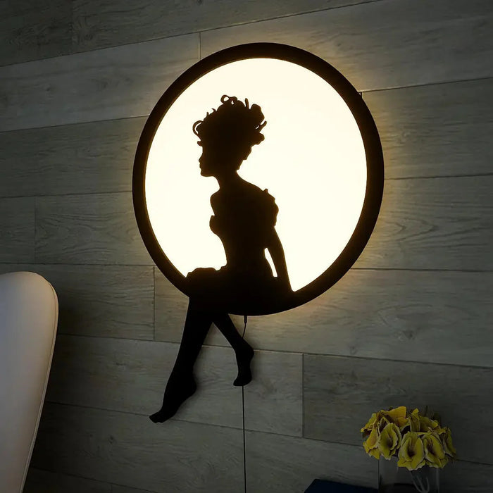 Beautiful Angel High-Quality LED Wall Light
