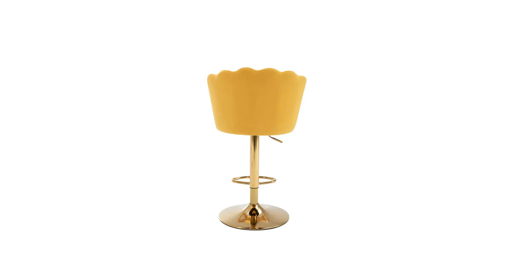 Yellow Color Avidan Bar Stool - All India Decor