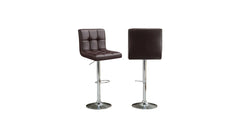 Brown Color Gerrilyn Swiel Adjustable Bar Stool - All India Decor
