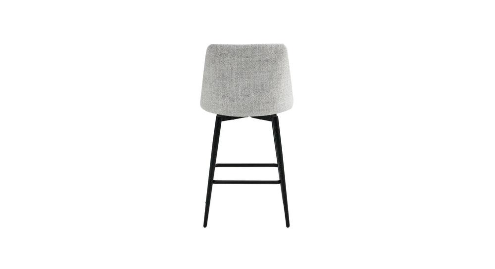 White Color Mccain Bar Stool - All India Decor