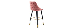 Pink Color Davan Bar Stool - All India Decor