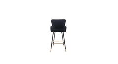 Black Color Nolen Bar Stool - All India Decor
