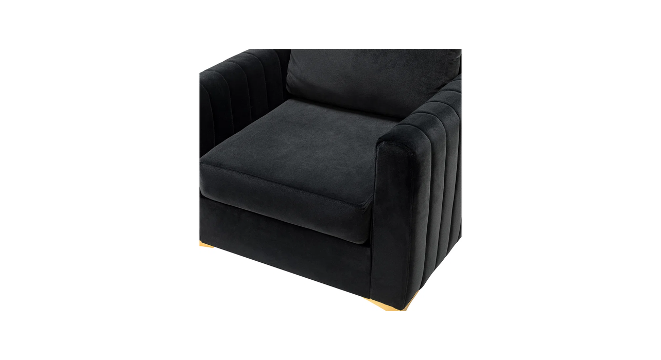 Black Rafeal Lounge Chair