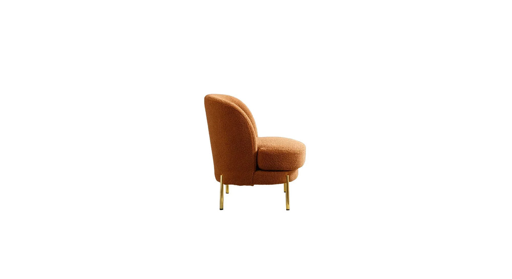 Orange Addaly Accent Chair - All India Decor