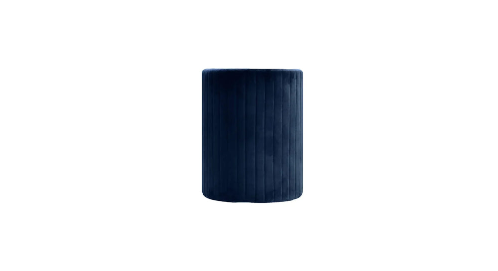 Blue Schillar Chair With Ottoman - All India Decor