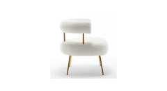 Beige Bonnita Accent Chair