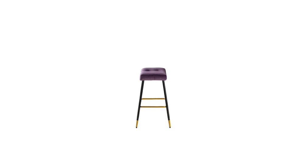 Purple Color Julio Counter Stool - All India Decor