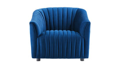 Blue Latonia Accent Chair - All India Decor