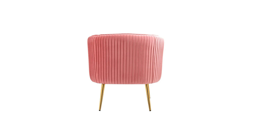 Peach Leiser Accent Chair - All India Decor