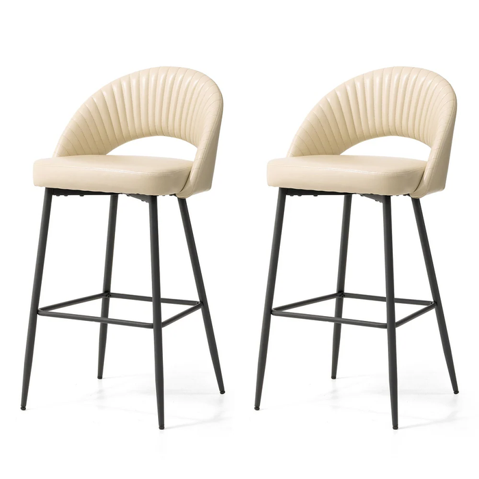 Beige Elmore Bar Stool