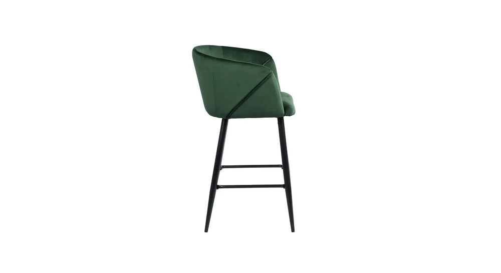 Green Color Clea Counter Stool - All India Decor