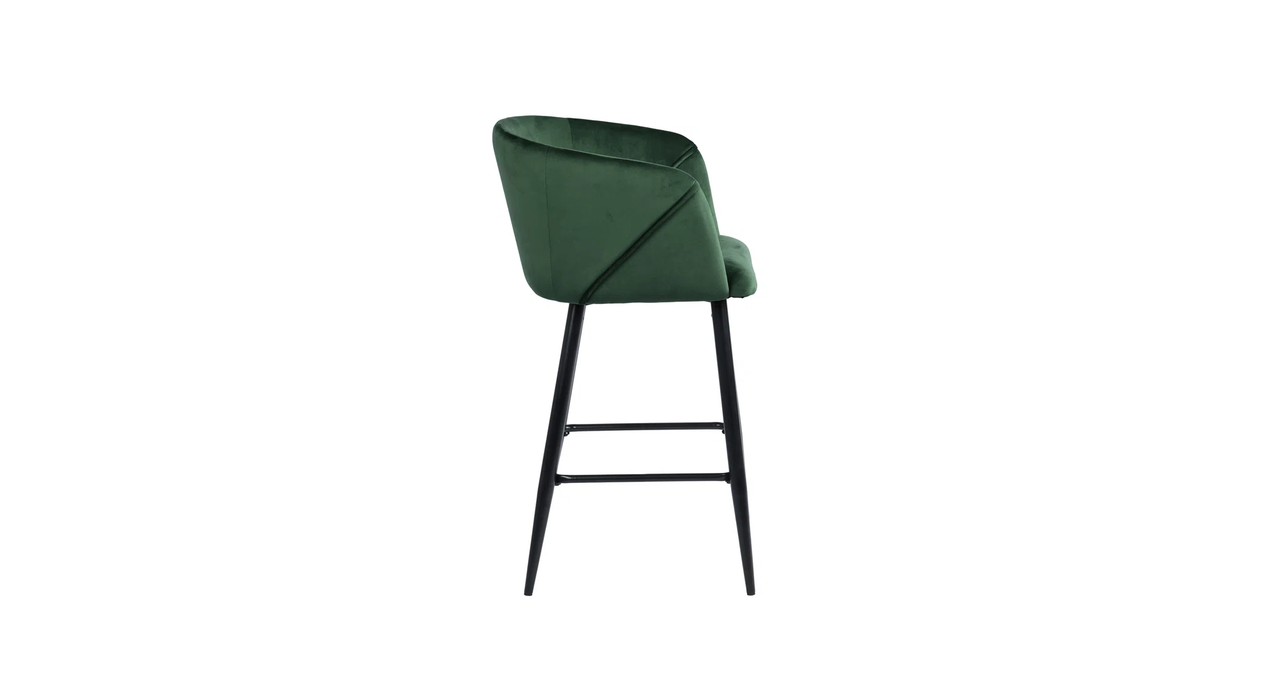 Green Color Clea Counter Stool