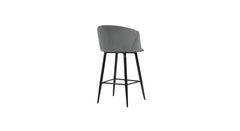 Grey Color Clea Counter Stool - All India Decor