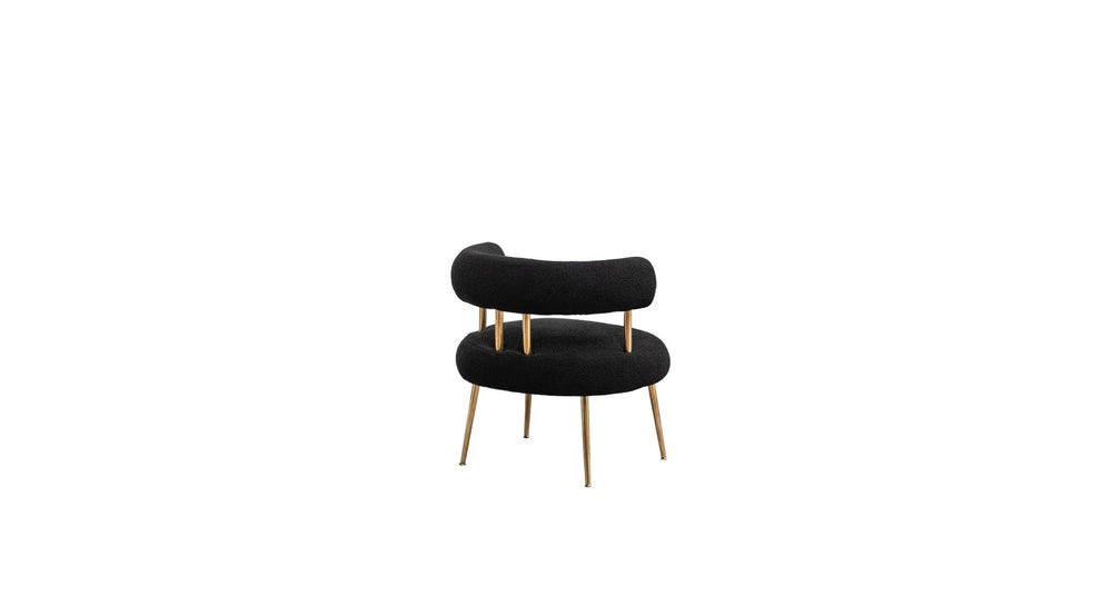 Black Bonnita Accent Chair - All India Decor