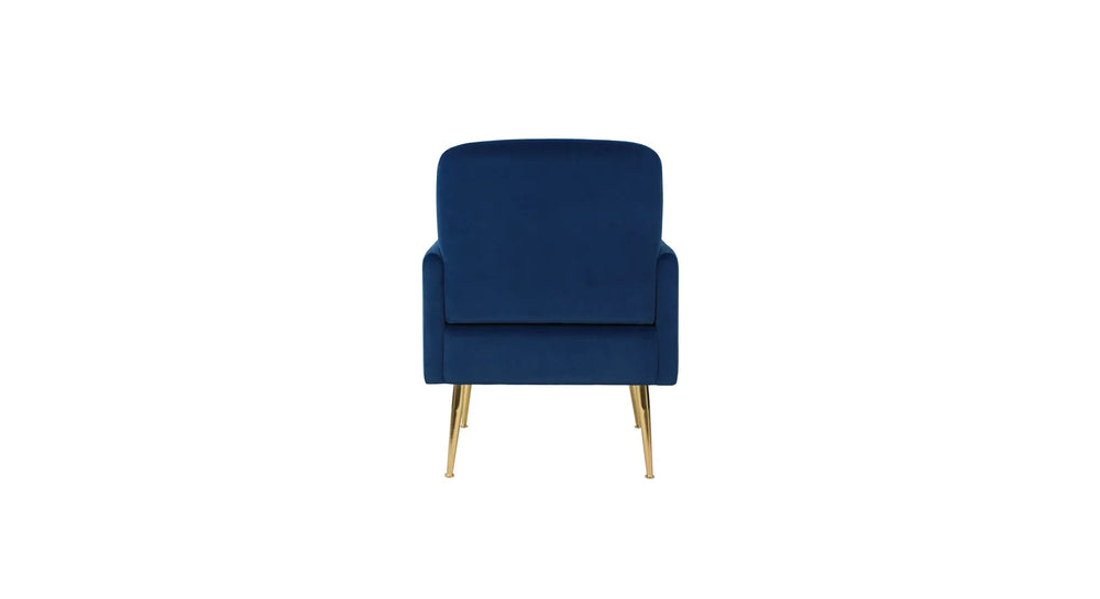 Blue Esme Accent Chair - All India Decor