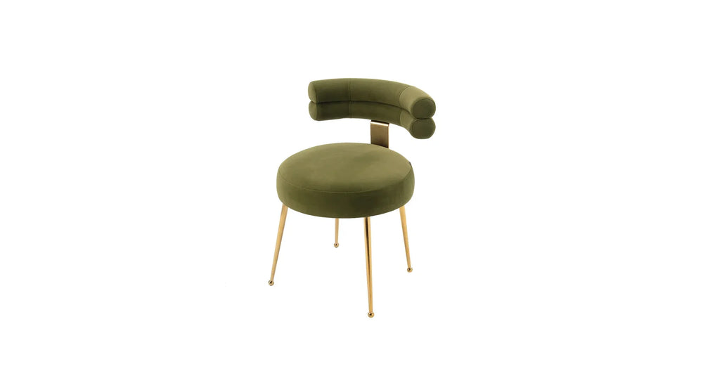 Green Swizzy Aceent Chair - All India Decor