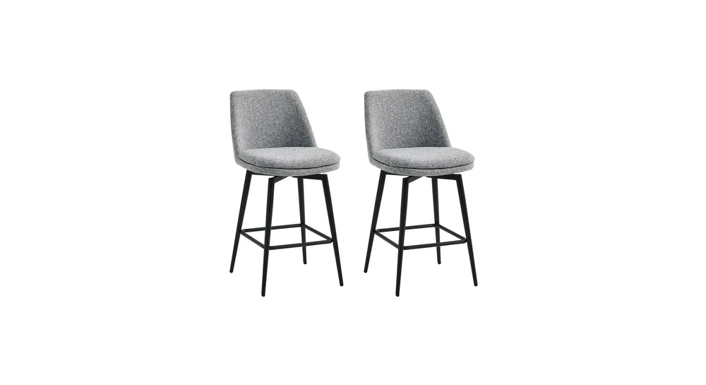 Grey Color Mccain Bar Stool - All India Decor
