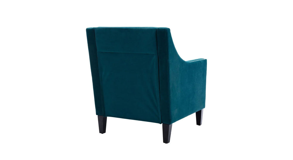 Teal Asaria Accent Chair - All India Decor