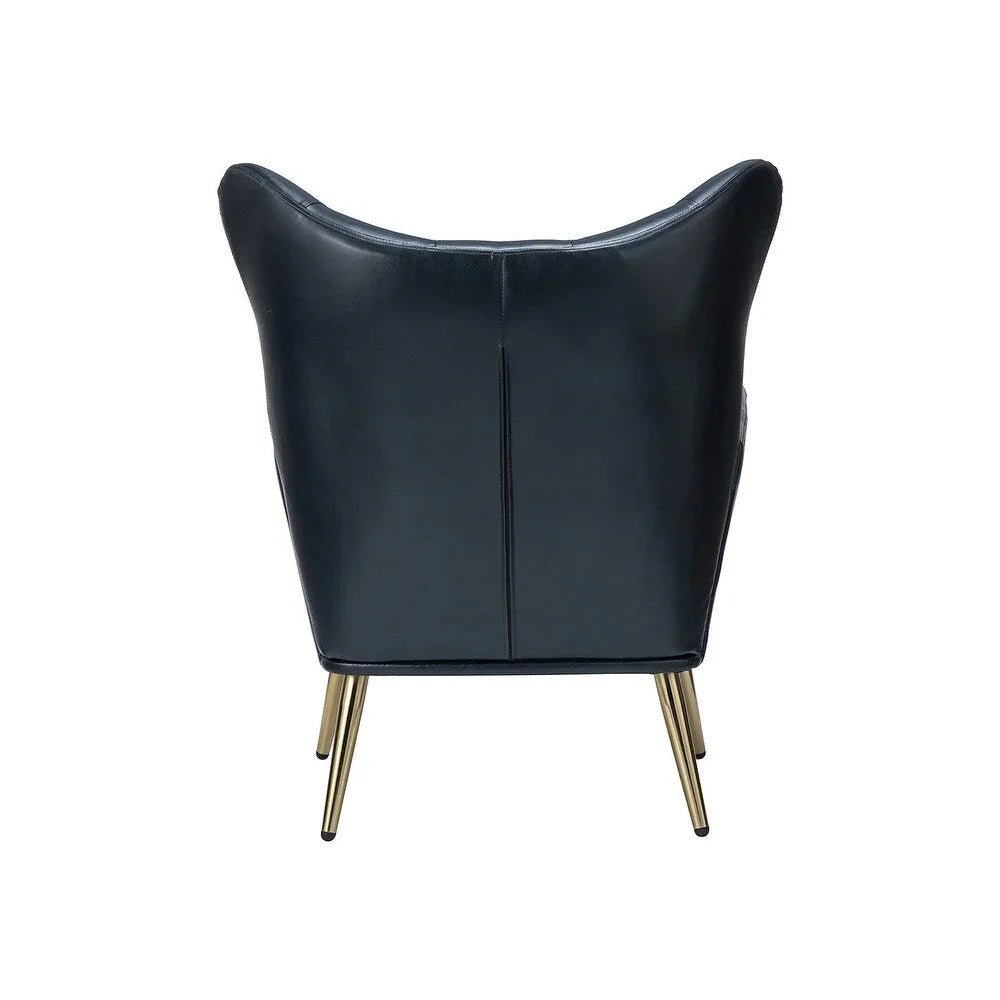 Black Hedley Accent Chair - All India Decor