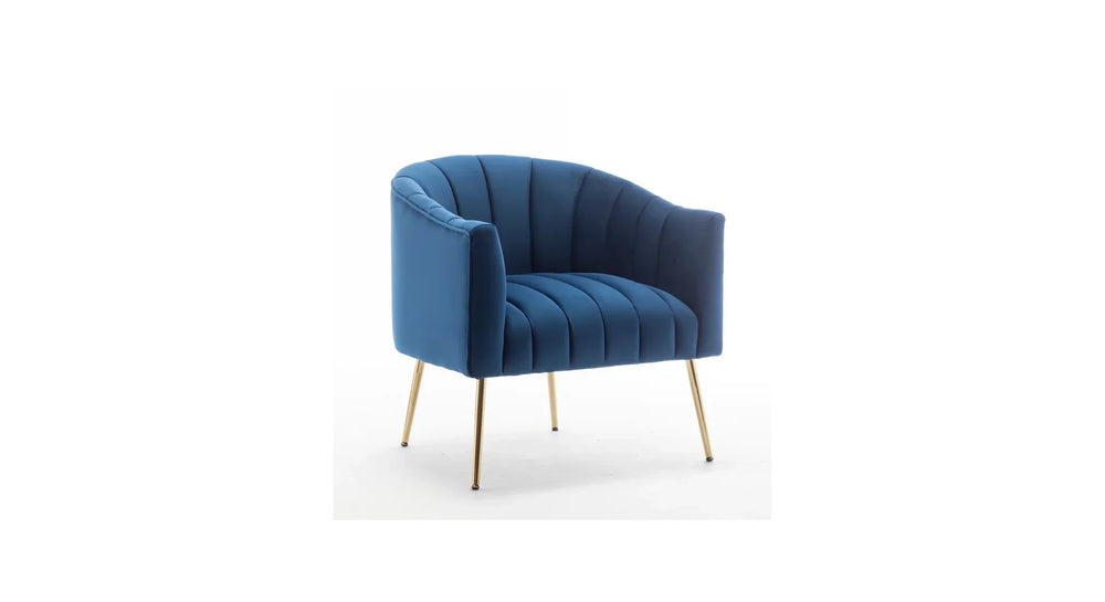 Blue Jella Accent Chair - All India Decor