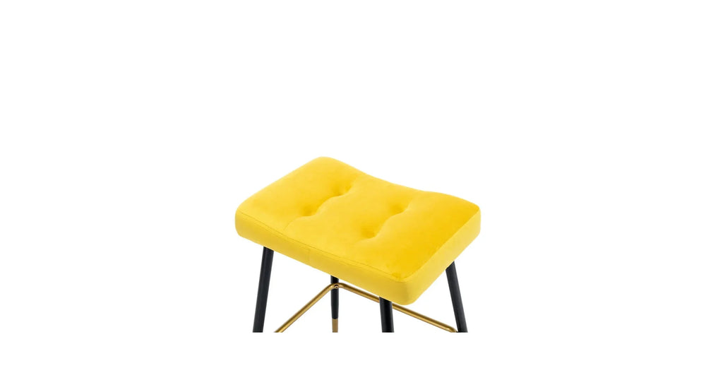 Yellow Color Julio Counter Stool - All India Decor