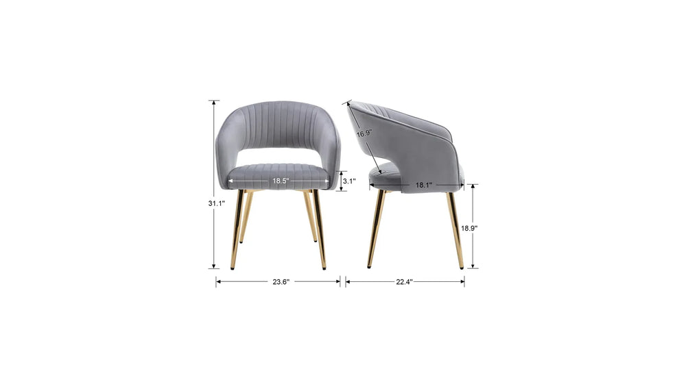 Grey Ayatt Accent Chair - All India Decor