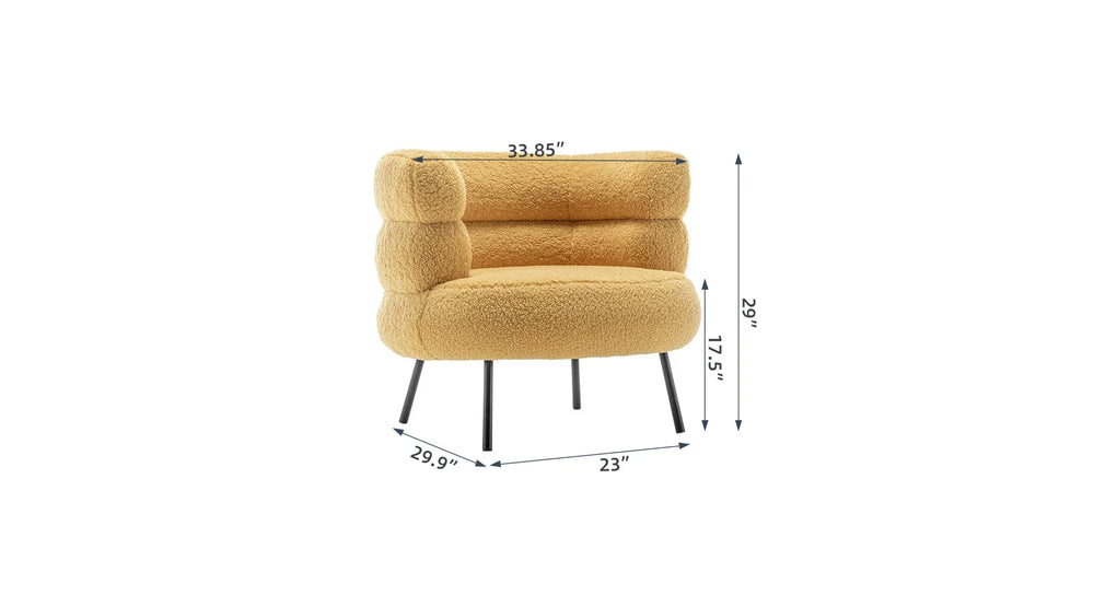 Musturd Clive Accent Chair - All India Decor