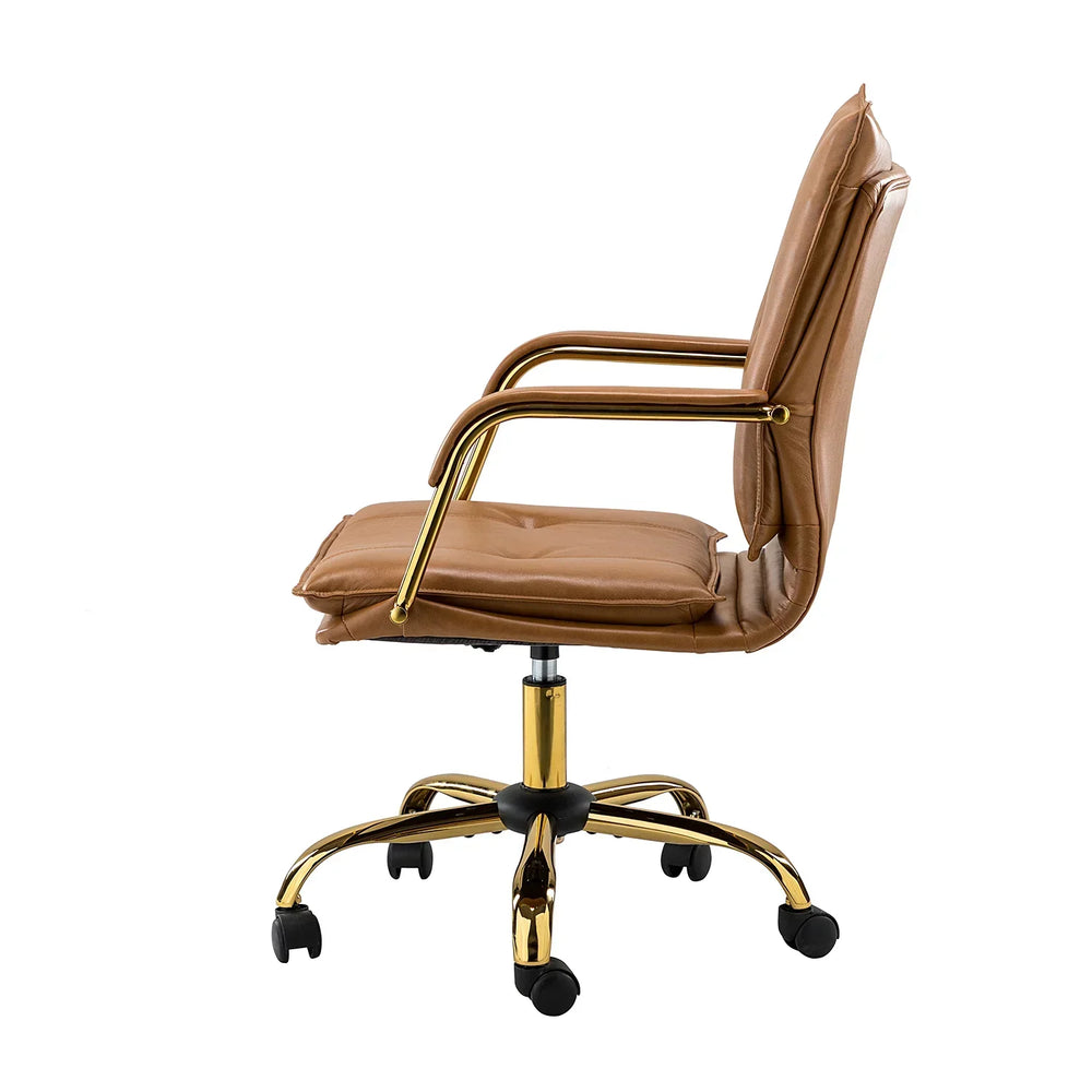 Tan Marlon Task Chair - All India Decor