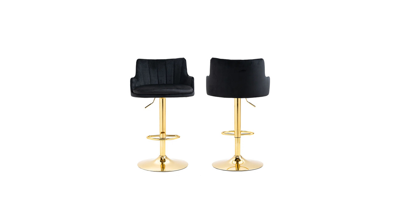 Black Color Oliver Bar Stool