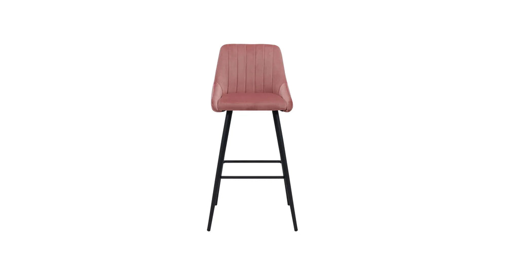 Pink Color Daulton Counter Stool - All India Decor