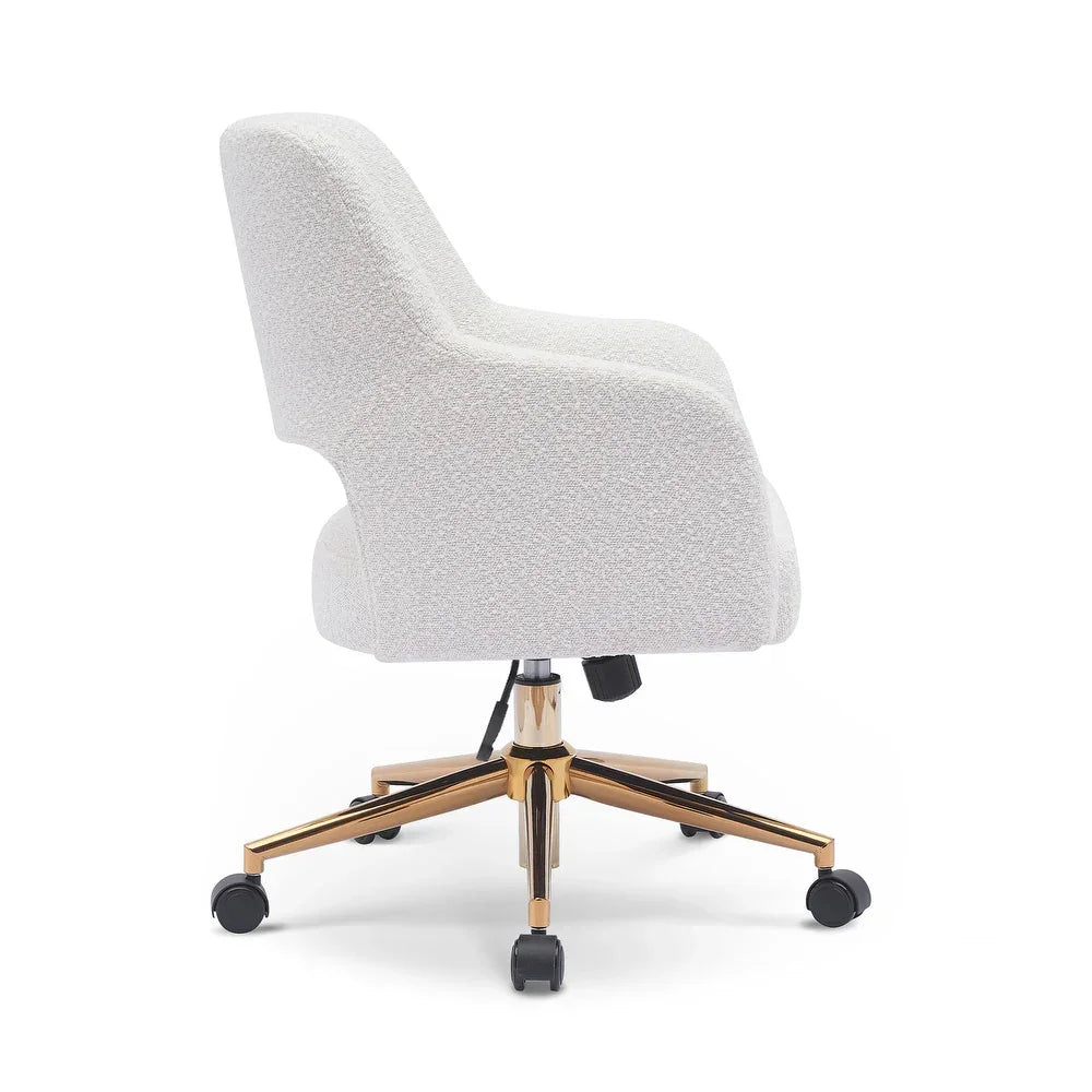 White Lotsee Task Chair - All India Decor
